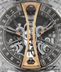 Cyrus Klepcys Vertical Skeleton Tourbillon Sapphire case Watch