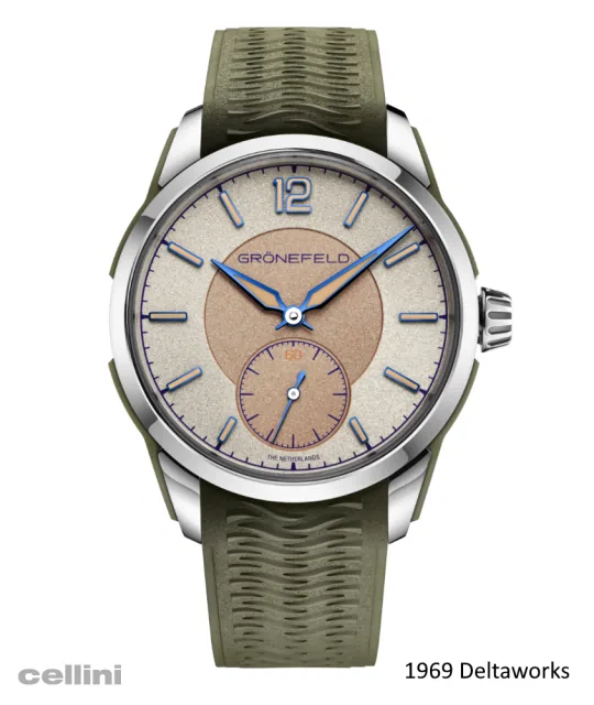 Grönefeld 1969 Deltaworks Khaki Olive Watch