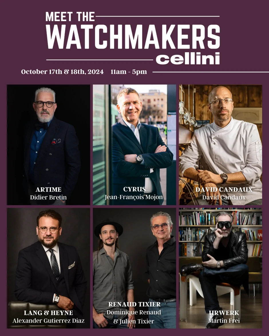 2024 Cellini Meet the Watchmakers