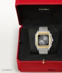 Cartier Santos Steel Gold Watch