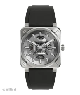 Bell & Ross Skeleton Grey Stainless Steel automatic Watch