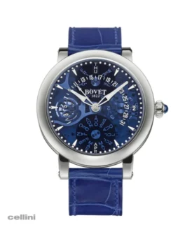 Bovet Recital 21 Sapphire Dial Titanium Watch