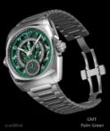 Cyrus - Klepcys GMT Palm Green watch