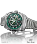 Cyrus - Klepcys GMT Palm Green watch