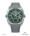 Cyrus - Klepcys GMT Palm Green watch