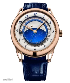 Debethune DB25GMT Starry Varius Rose Gold Watch