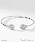 Fabergé Emotion WG Diamond Open Set Bracelet