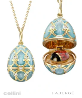 Fabergé Heritage - Guilloché Enamel Ladybird Surprise Locket