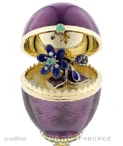 Fabergé Heritage Limited Edition Guilloché Enamel Anemone Surprise Egg