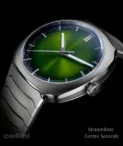 H.Moser STREAMLINER Centre Seconds Matrix Green 6201-1200 Watch