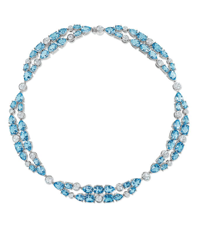 Blue Topaz and Diamond Necklace | CELLINI | CELLINI JEWELERS