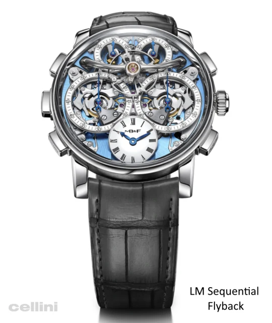 MB&F LM Sequential Flyback Platinum 10.PL.BU Watch