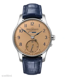 Moritz Grossmann Power Reserve Salmon Dial MG-003520 Stainless Steel Watch