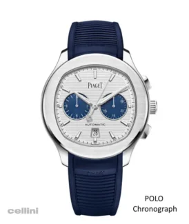 Piaget POLO Chronograph blue sub dial G0A46013 watch