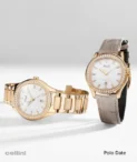 Piaget POLO Date Goa46020_Woman's Rose Gold Diamond Bezel Watch