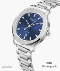 Piaget POLO Date blue dial with Diamond Markers G0A46018 watch