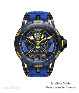 Roger Dubuis -Excalibur Spider Monobalancier Huracán DLC Ti 45mm watch