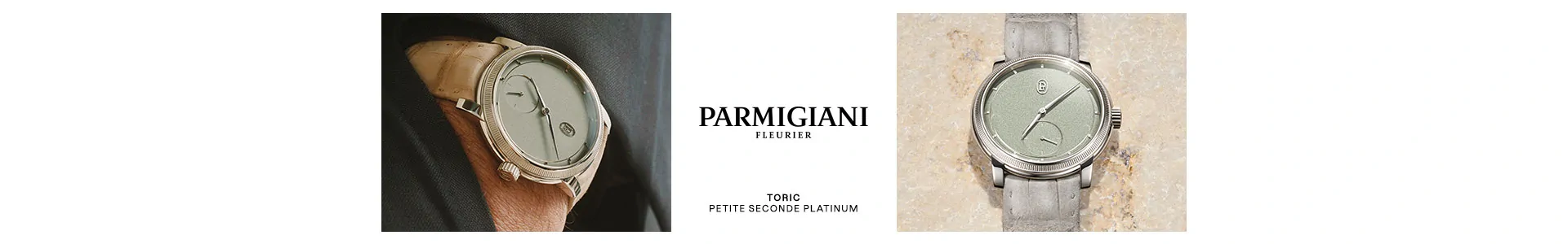 Parmigiani Toric Platine Grey Celadon watch