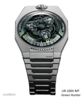 Urwerk UR-100V Hunter Green Titanium Watch