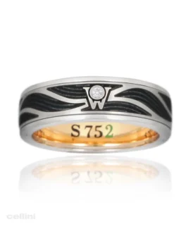 Wellendorff Men's White Gold S 752 Spinning Ring