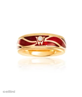 Wellendorff Yellow Gold Fire's Sheen Ring