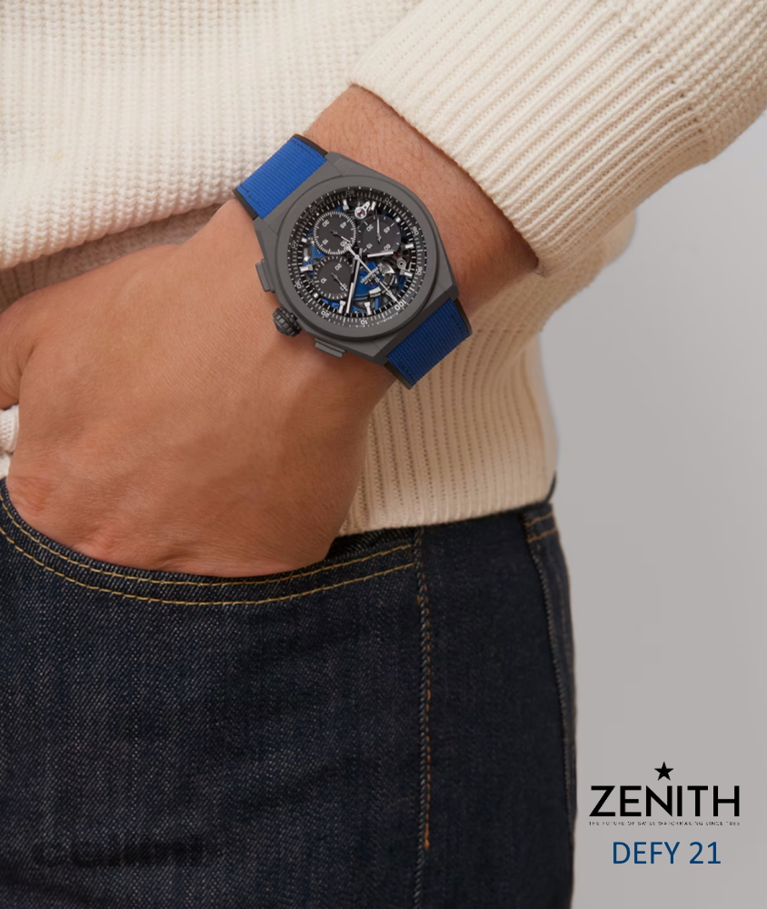 Zenith defy outlet 21 blue